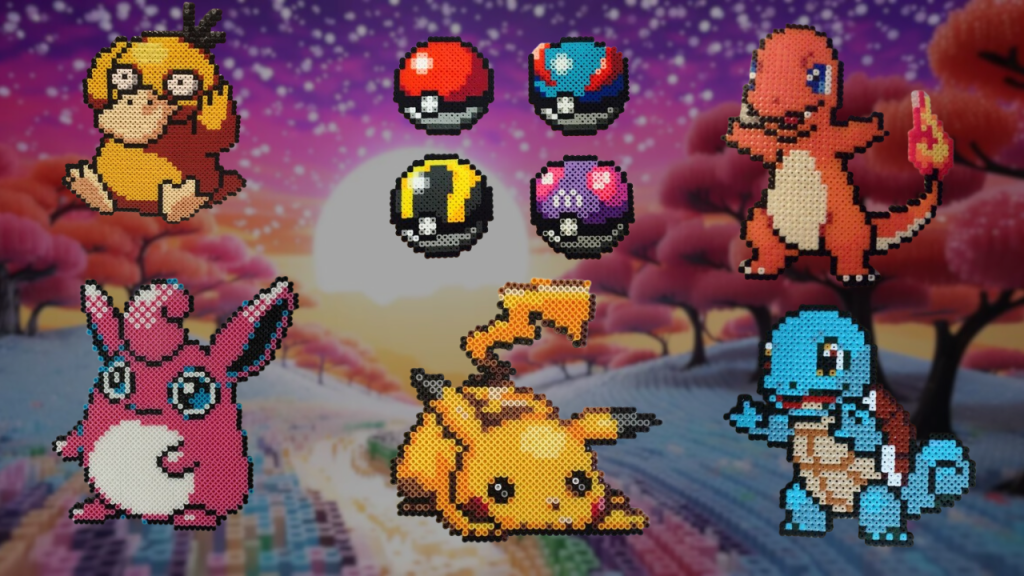 Bügelperlen Vorlage