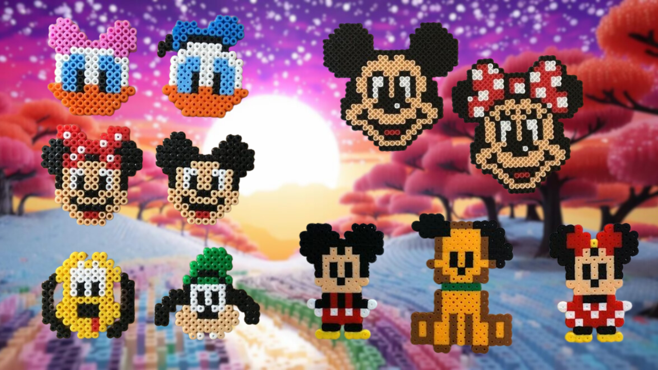 Micky Maus Bügelperlen