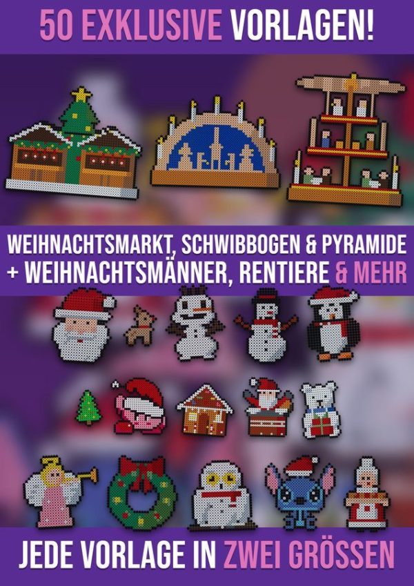 Weihnachten Bügelperlen Komplett